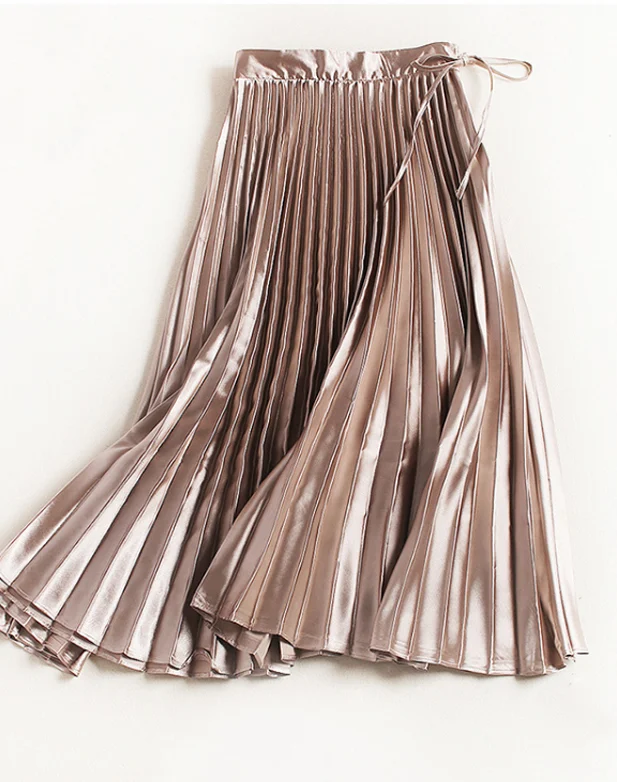 CHÂN VÁY LỤA SATIN LI DẬP CAO CẤP DN1204005